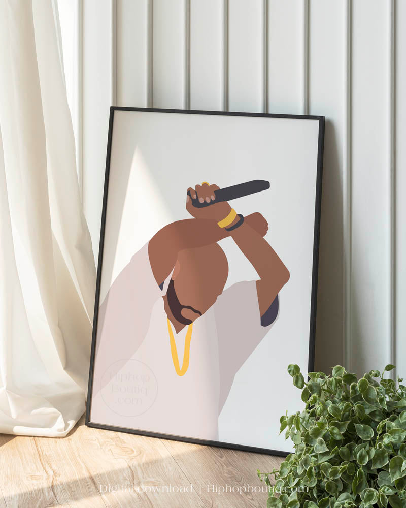 Rapper Poster Minimalist Wall Art