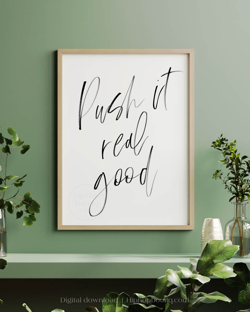 Motivational Hip Hop Workout Posters Bundle