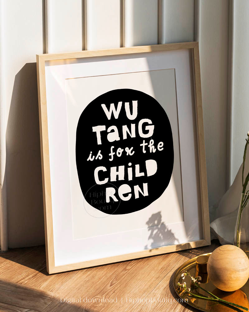 For The Children Baby Nursery Wall Decor - HiphopBoutiq