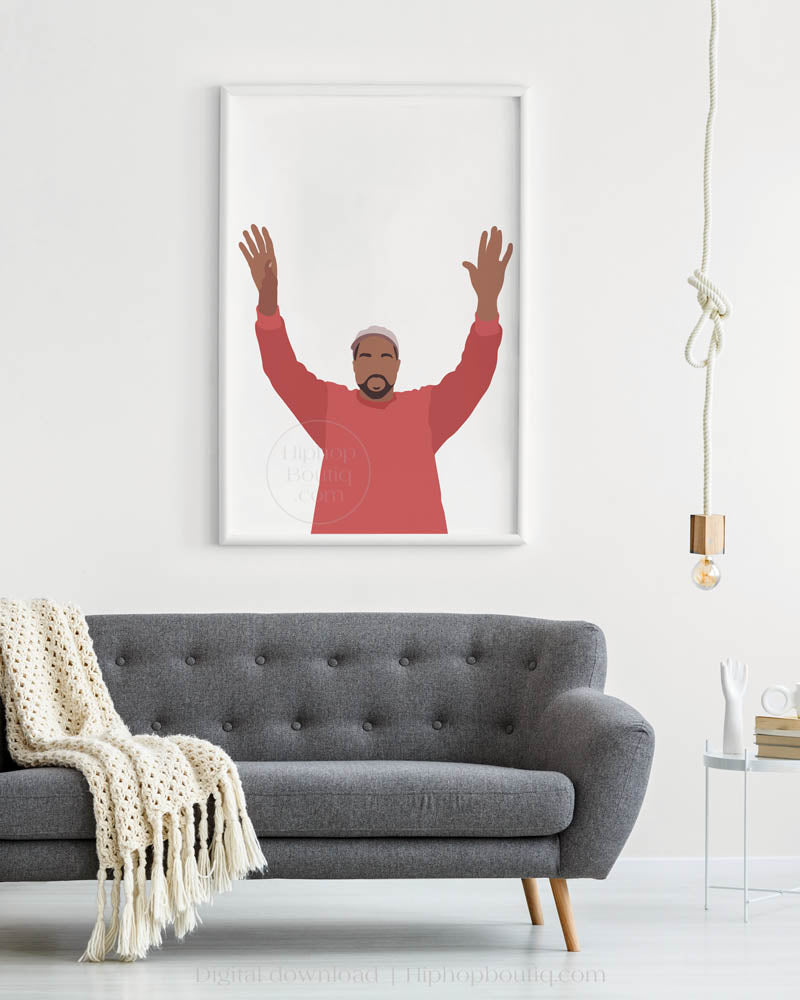 Rapper Minimalist Poster