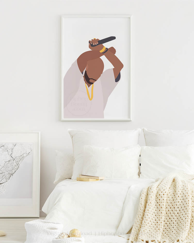Rapper Poster Minimalist Wall Art
