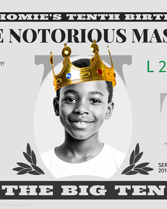 The Big Ten Birthday Dollar Bill