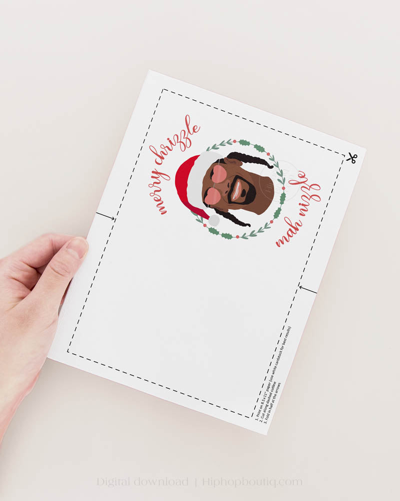 Merry Chrizzle Christmas Card