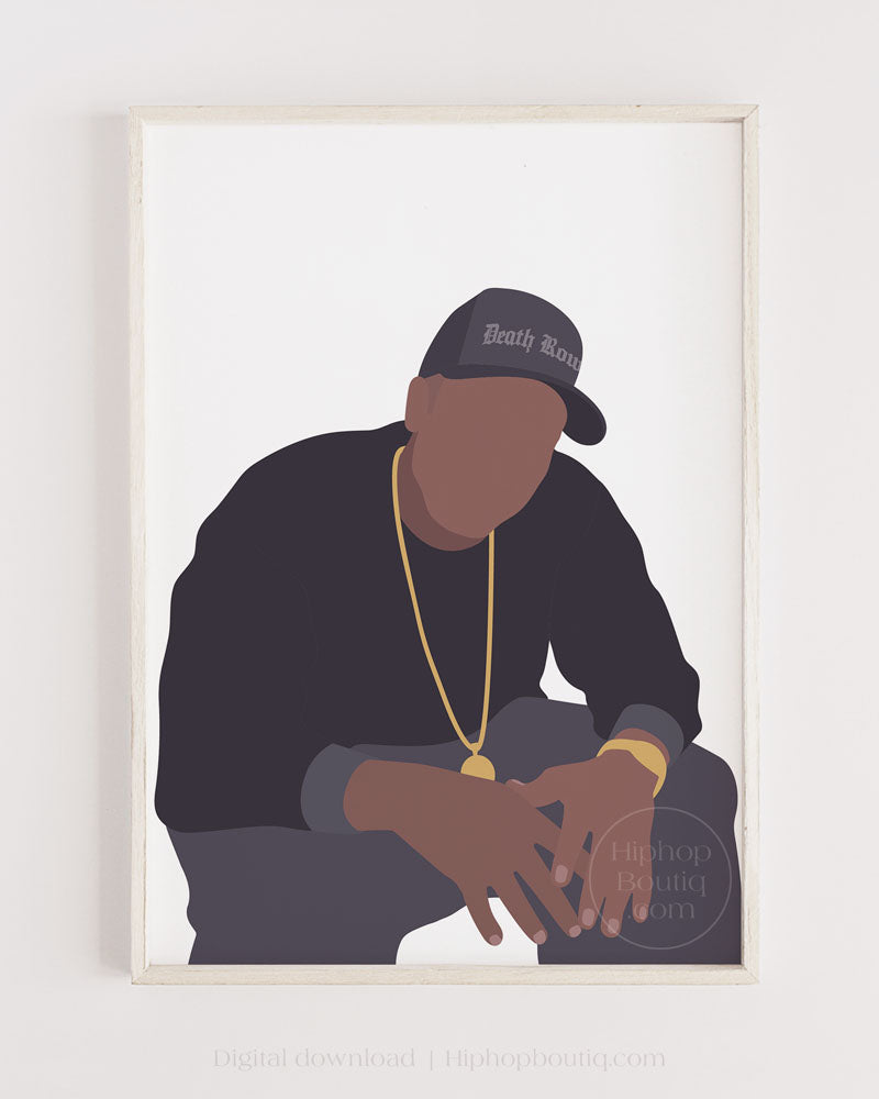 90s producer poster | Old school hip hop wall art - HiphopBoutiq