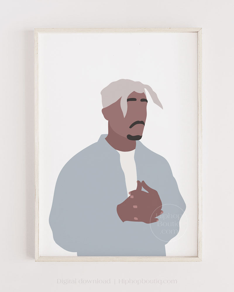 Old School Hip Hop Artist Poster