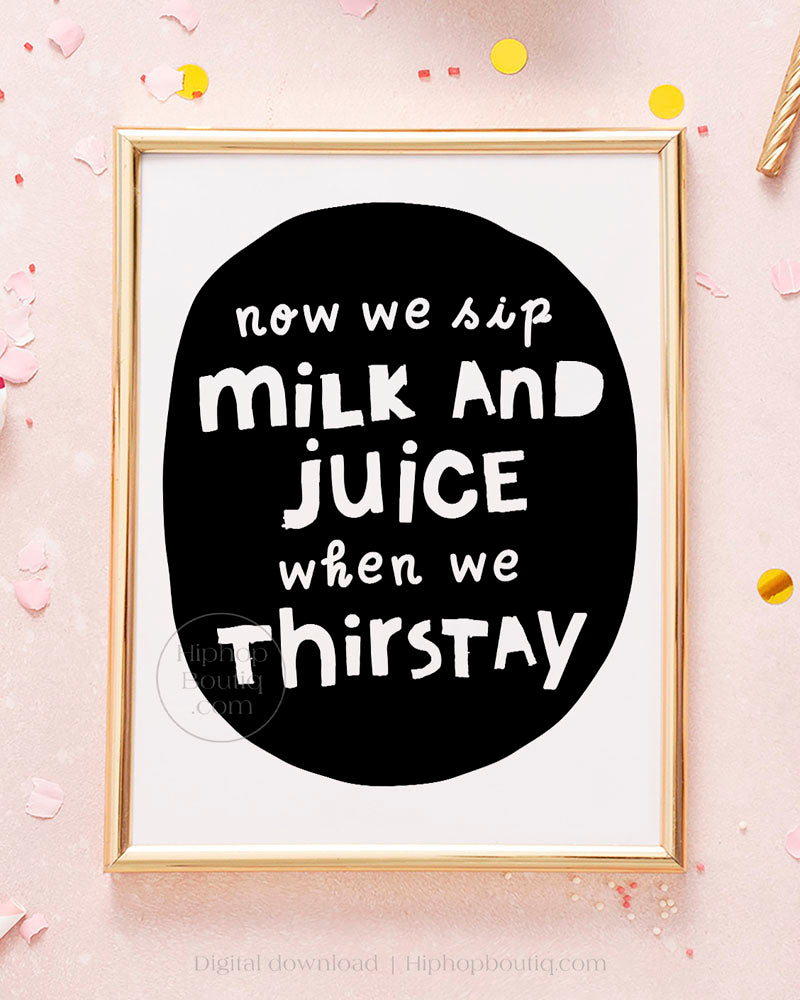 Hip hop themed birthday party | Notorious One birthday decoration - HiphopBoutiq