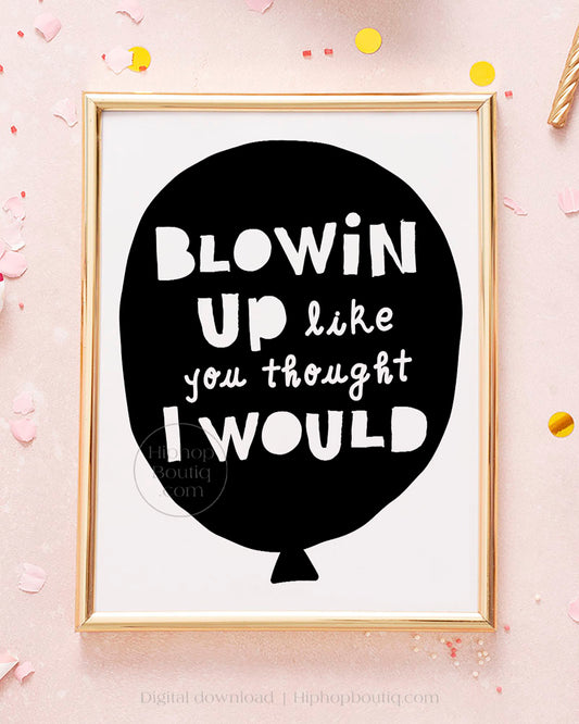 90s hip hop themed birthday | Notorious One birthday party decoration - HiphopBoutiq