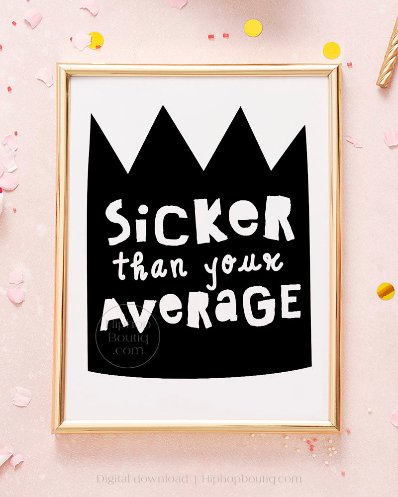 Notorious One birthday decoration | Sicker than your average hip hop party - HiphopBoutiq
