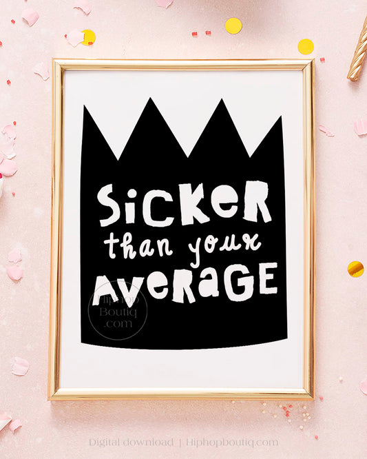 Notorious One birthday decoration | Sicker than your average hip hop party - HiphopBoutiq