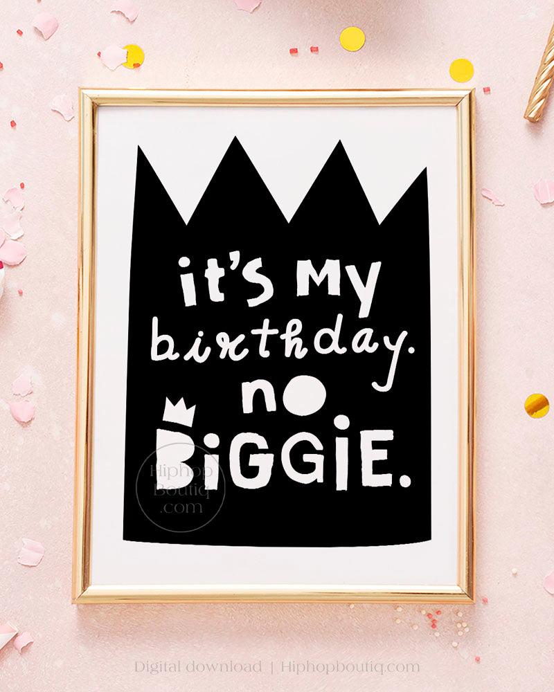 Notorious One birthday decoration | 90s hip hop themed party - HiphopBoutiq