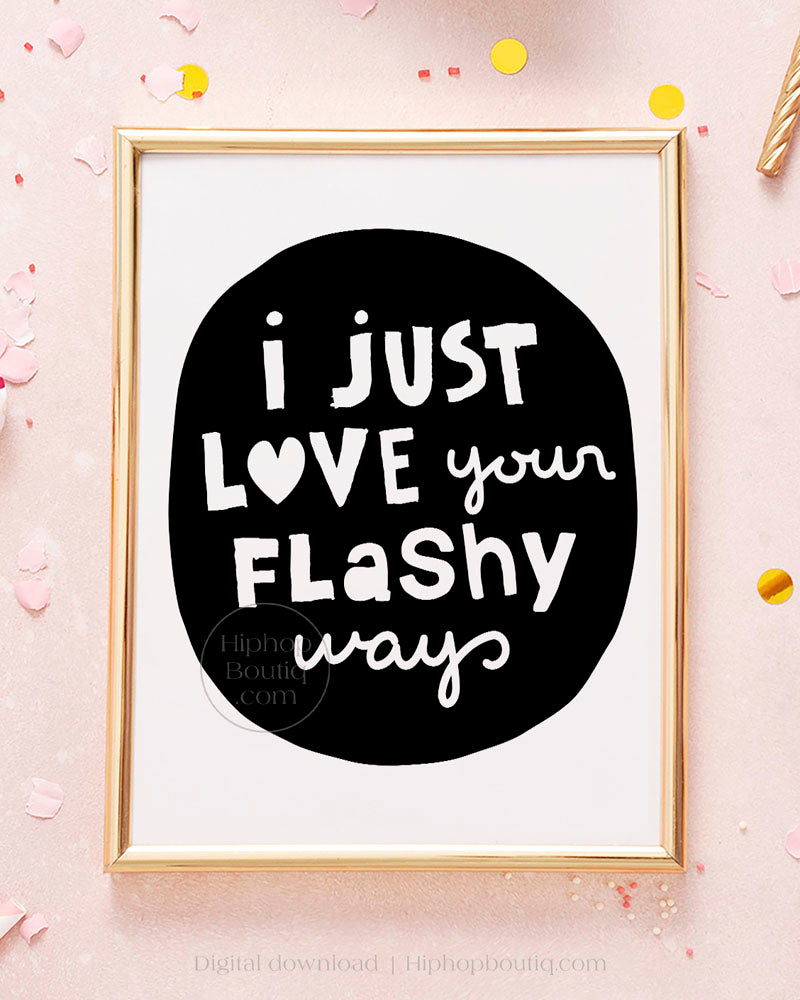 Notorious birthday theme | I just love your flashy ways | 90s hip hop party decor - HiphopBoutiq