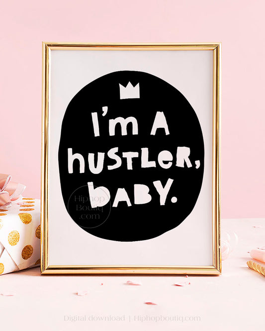 Hip hop baby shower decorations | Notorious One birthday party - HiphopBoutiq