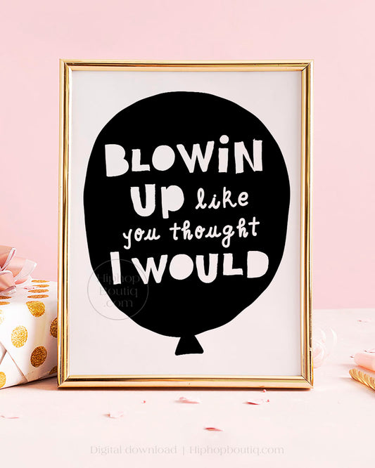 90s hip hop themed birthday | Notorious One birthday party decoration - HiphopBoutiq
