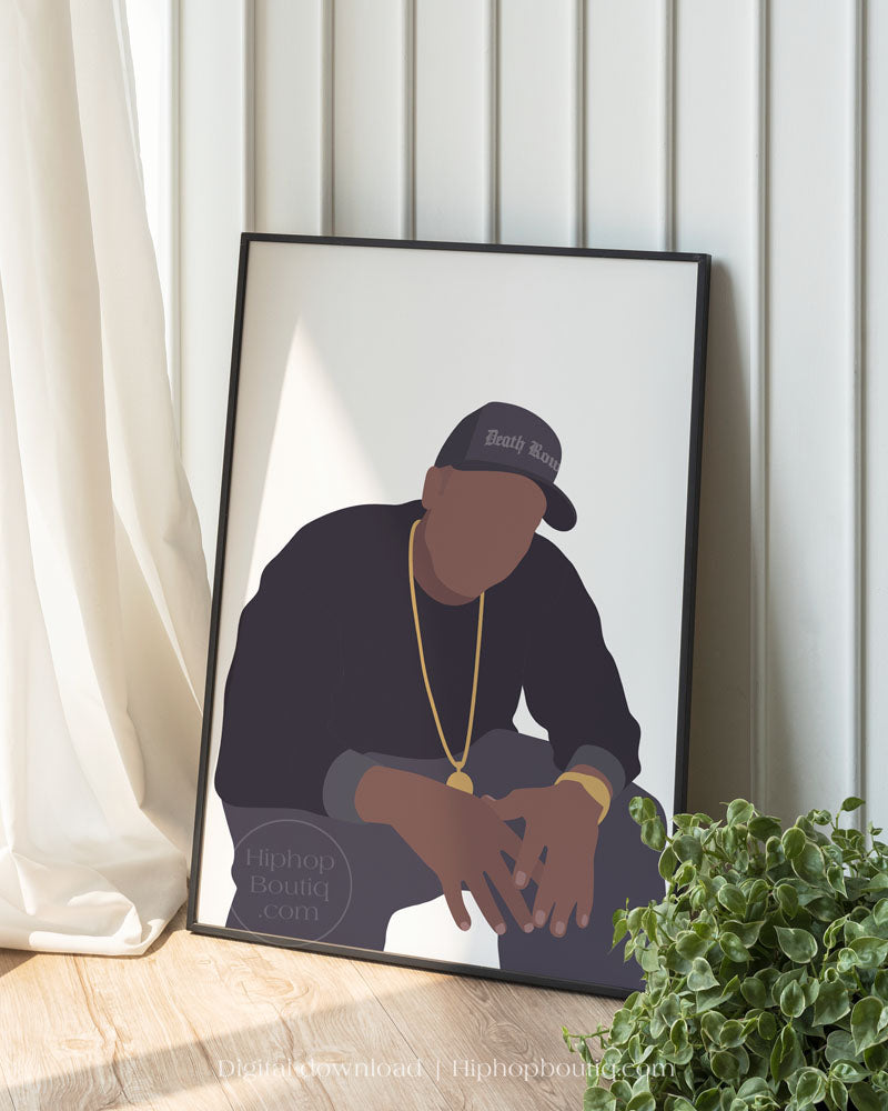 90s producer poster | Old school hip hop wall art - HiphopBoutiq