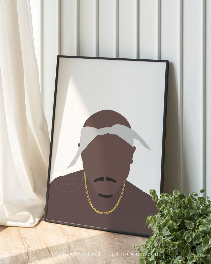90s Rapper Hip Hop Artist Poster