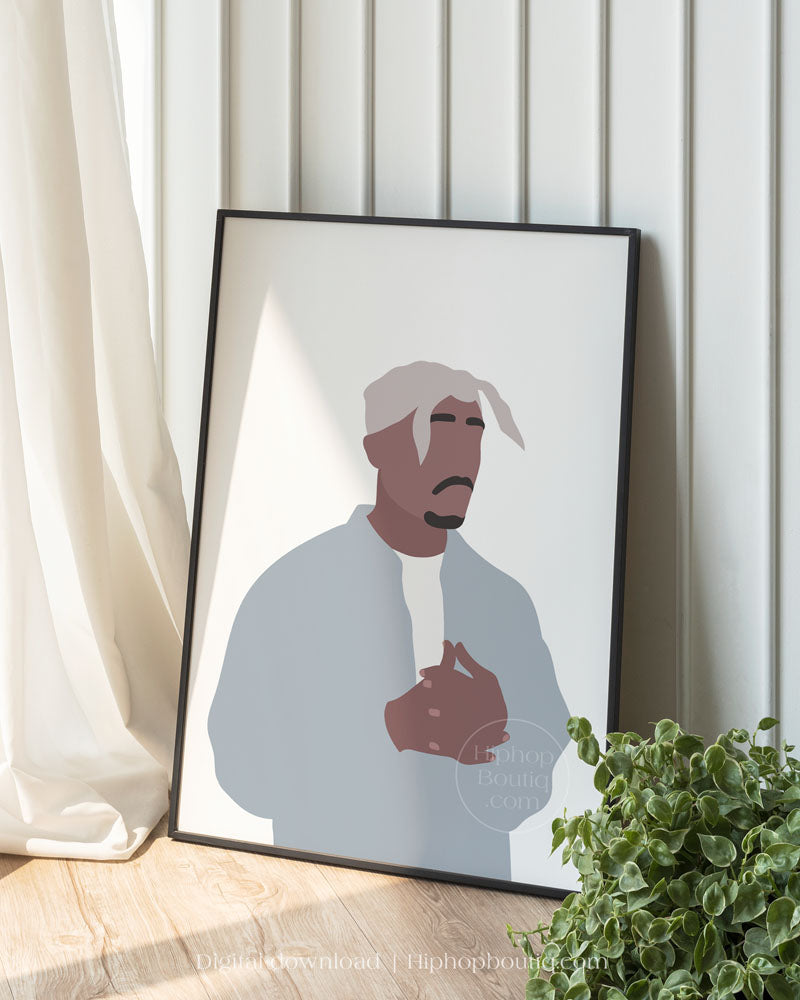 Old School Hip Hop Artist Poster