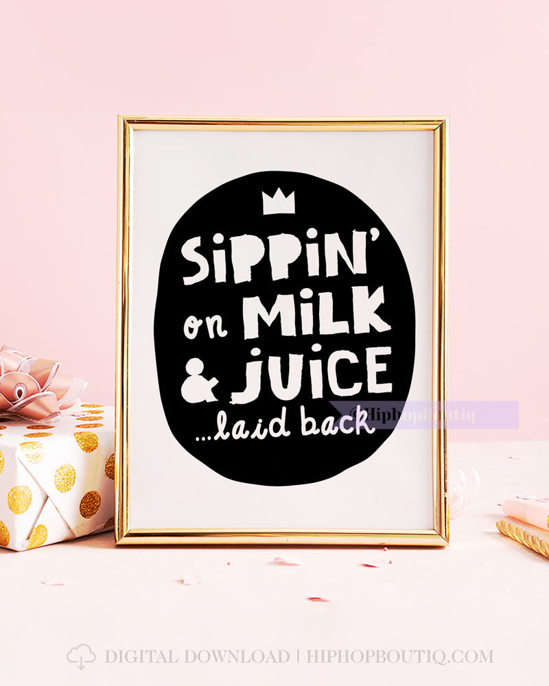 Kids Hip Hop Birthday Party Sign Bundle