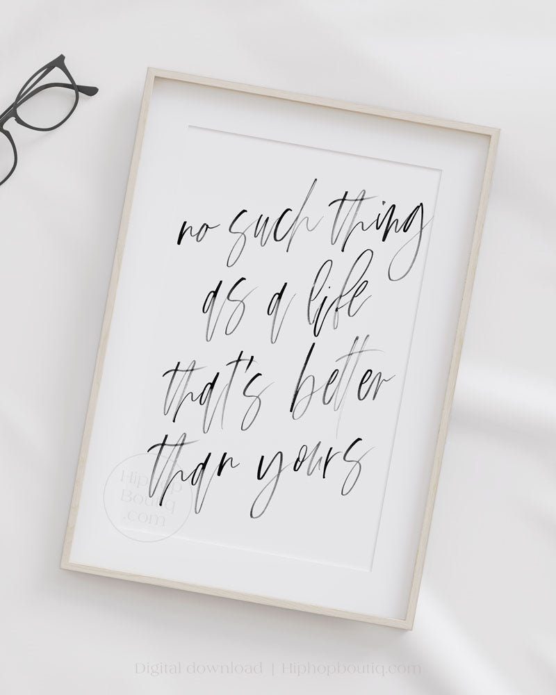 Love yours wall art | Hip hop bedroom decor printable - HiphopBoutiq