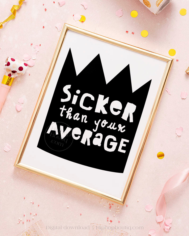 Notorious One birthday decoration | Sicker than your average hip hop party - HiphopBoutiq