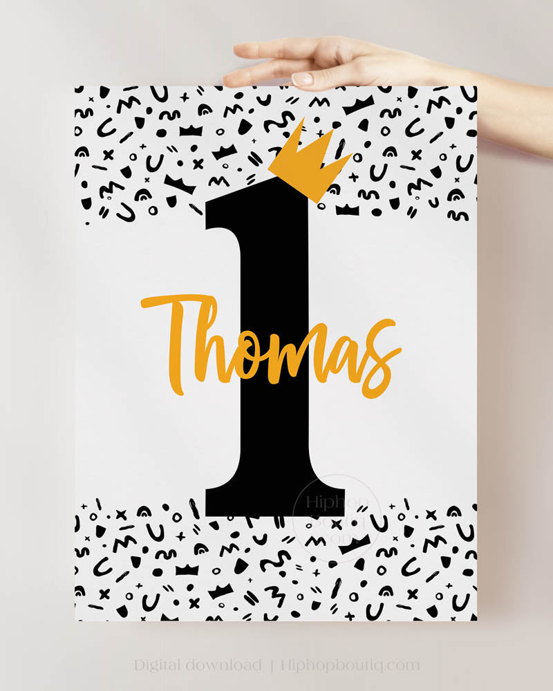 Welcome Sign for Notorious One 1st Birthday