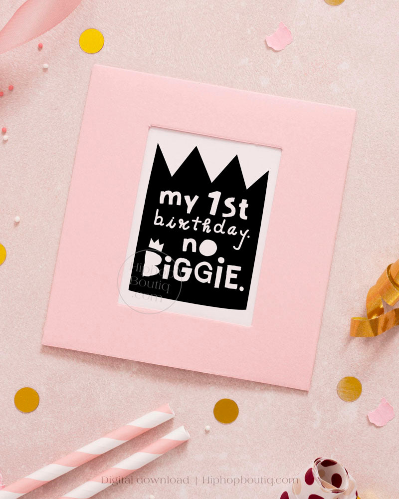 Notorious One birthday decoration | 90s hip hop themed party - HiphopBoutiq