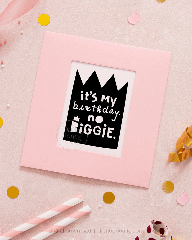 Notorious One birthday decoration | 90s hip hop themed party - HiphopBoutiq