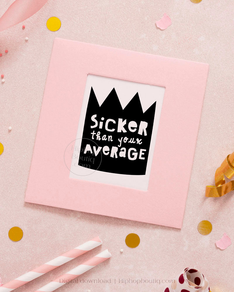 Notorious One birthday decoration | Sicker than your average hip hop party - HiphopBoutiq