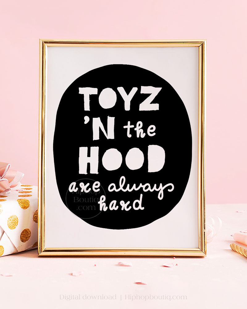 Hip Hop Theme 4th Birthday Party Decorations