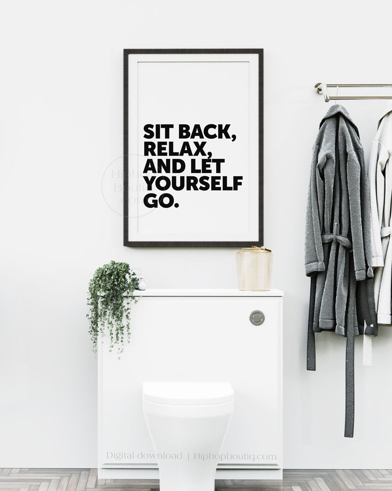 90's hip hop themed bathroom sign | Hip hop bathroom decor - HiphopBoutiq