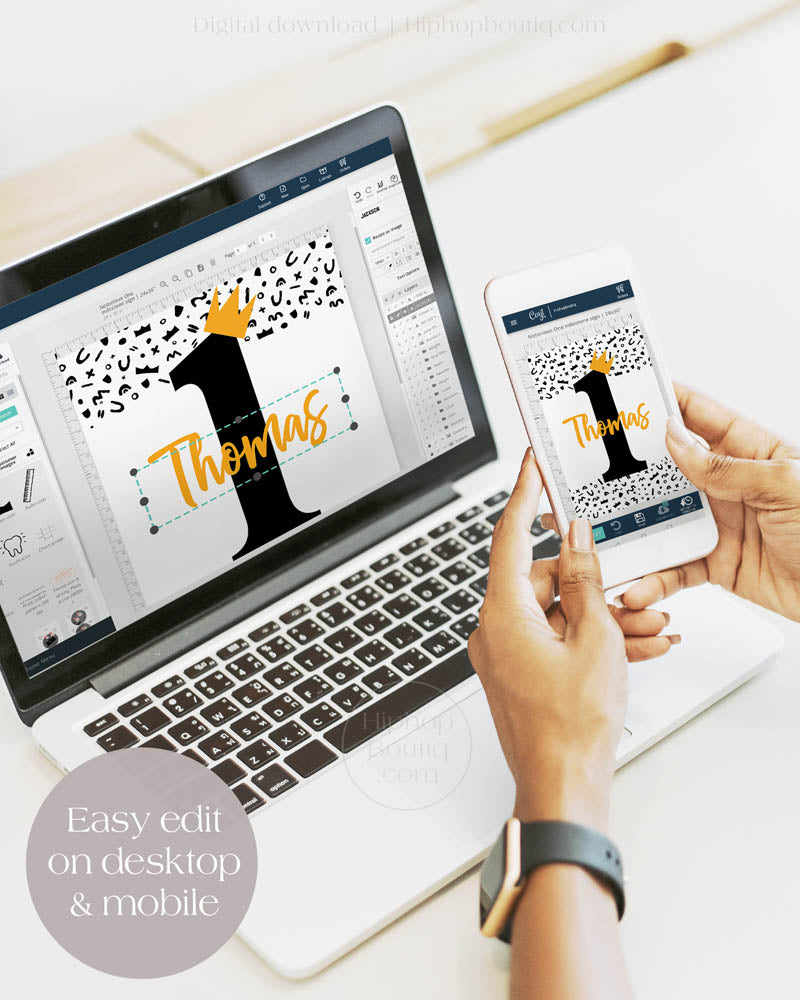 Welcome Sign for Notorious One 1st Birthday