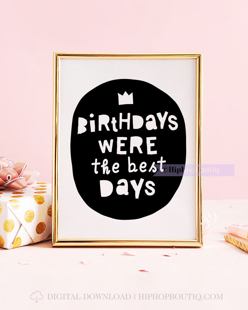 Two Legit to Quit 2nd Birthday Sign Bundle