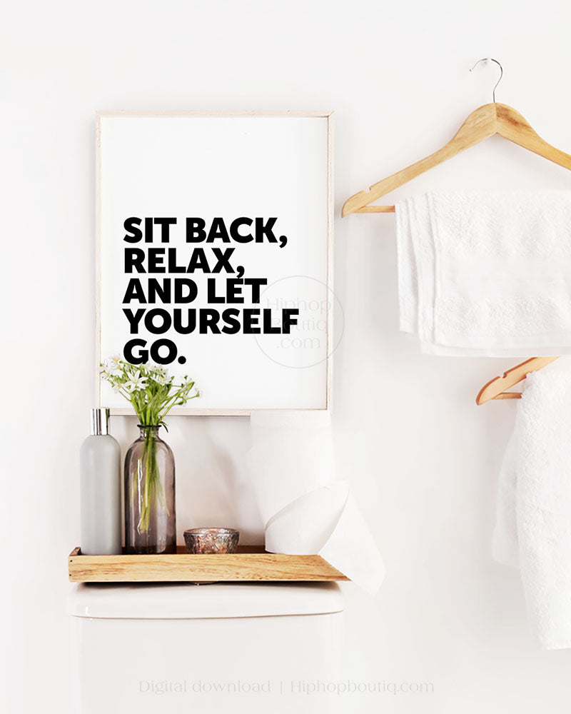 90's hip hop themed bathroom sign | Hip hop bathroom decor - HiphopBoutiq