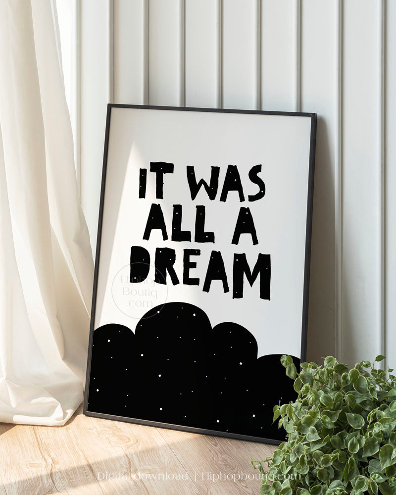 Hip hop nursery wall art bundle | Hip hop themed nursery | Rap lyrics baby room decor - HiphopBoutiq