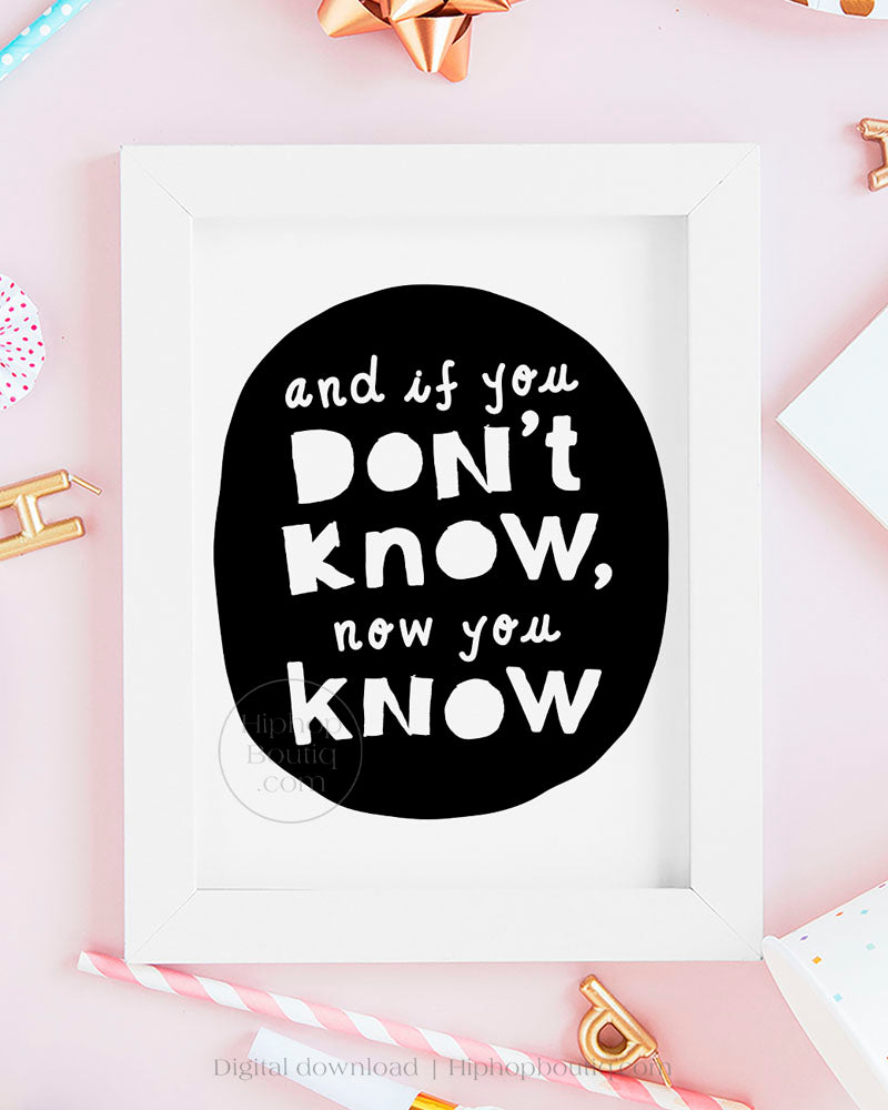 Hip hop themed party decoration | Notorious One birthday | And if you don't know - HiphopBoutiq