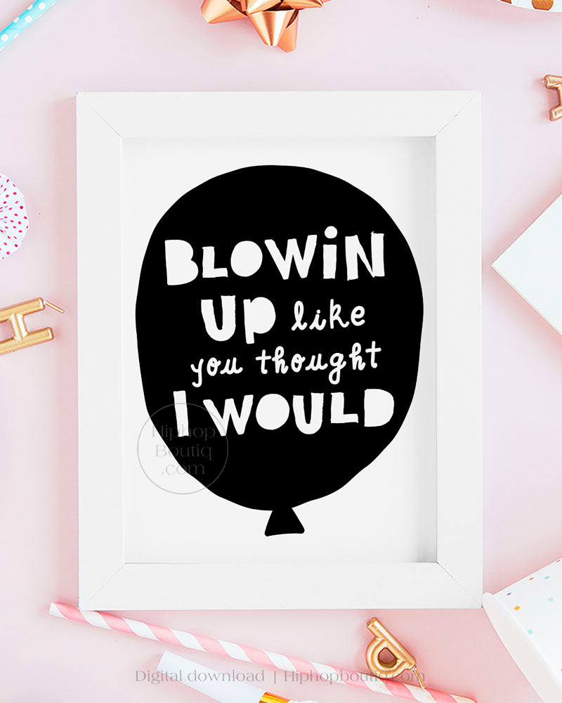 90s hip hop themed birthday | Notorious One birthday party decoration - HiphopBoutiq