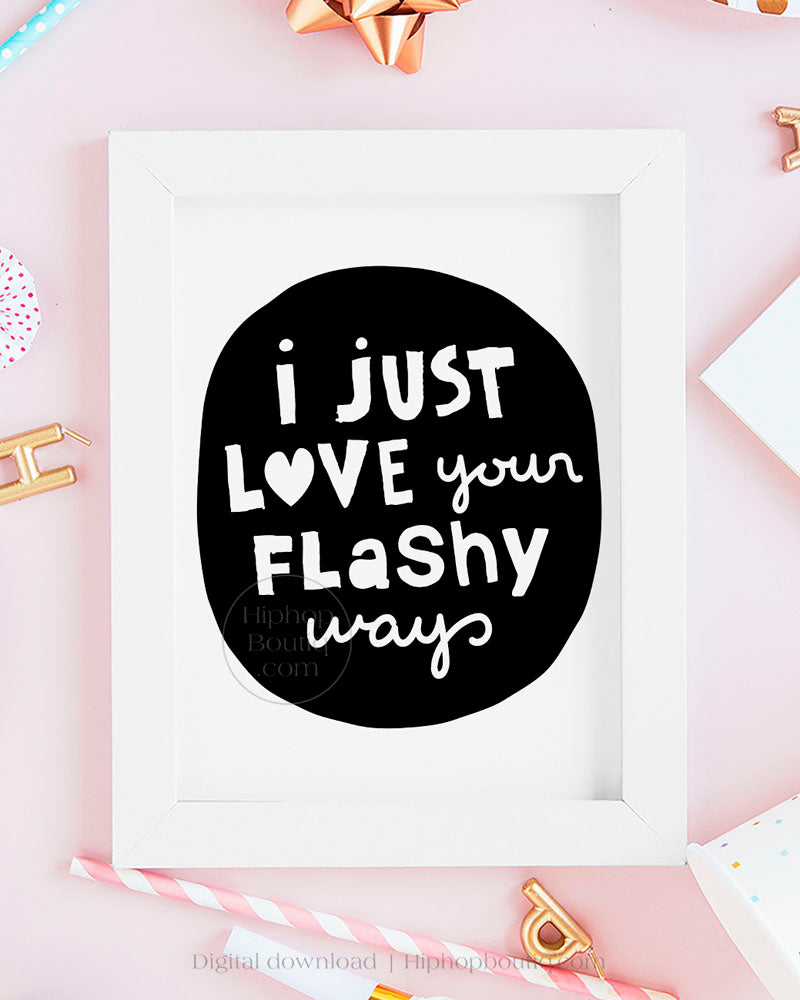 Notorious birthday theme | I just love your flashy ways | 90s hip hop party decor - HiphopBoutiq