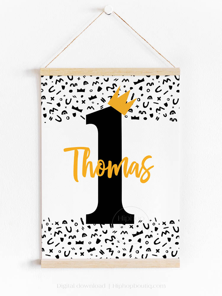 Welcome Sign for Notorious One 1st Birthday