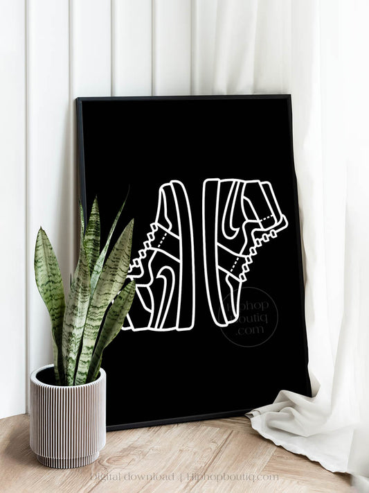 Sneakerhead Shoe Poster