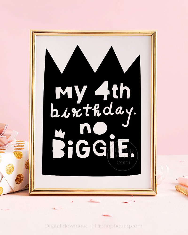 Hip Hop Theme 4th Birthday Party Decorations