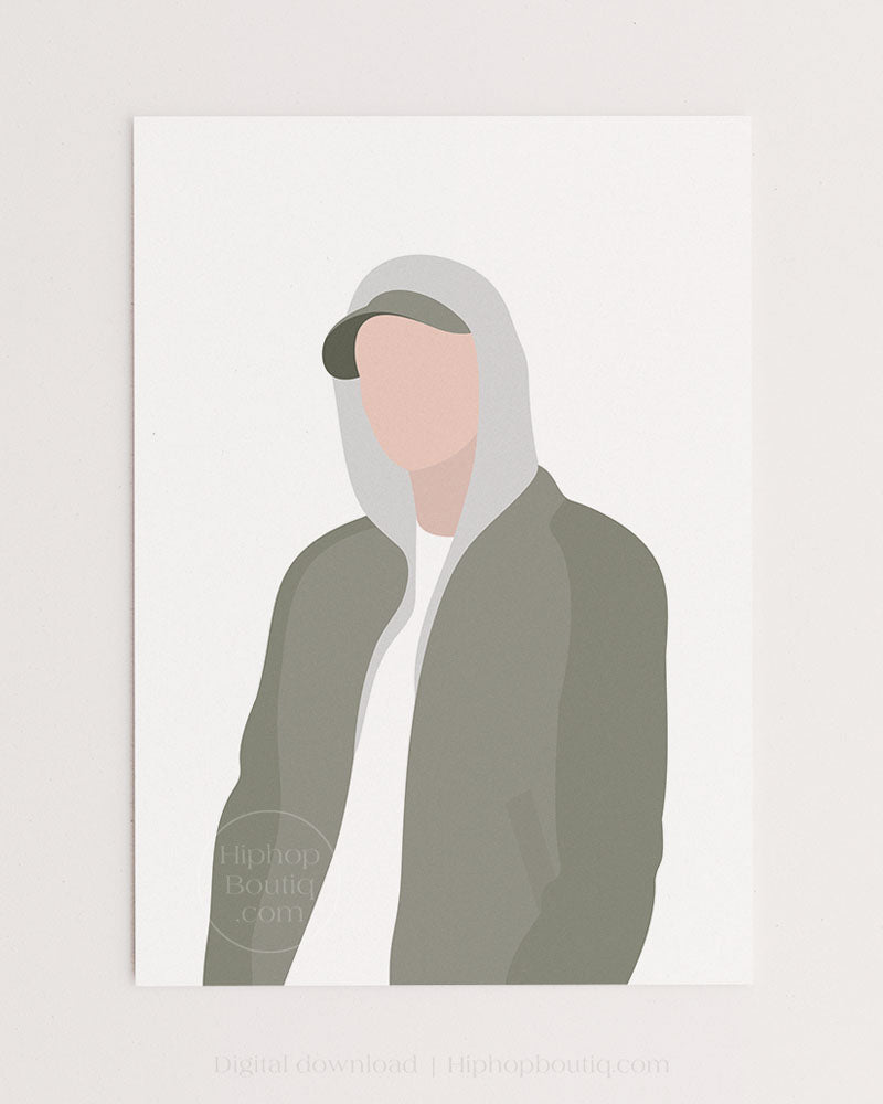 Hip Hop Artist Rapper Poster