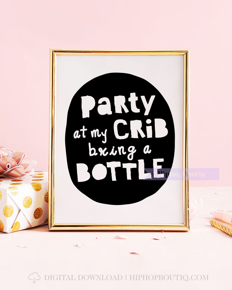 Kids Hip Hop Birthday Party Sign Bundle