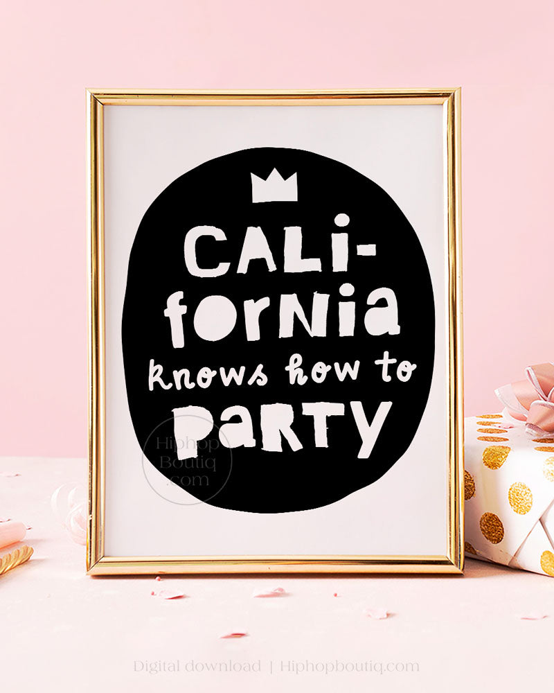 Hip Hop Theme 4th Birthday Party Decorations