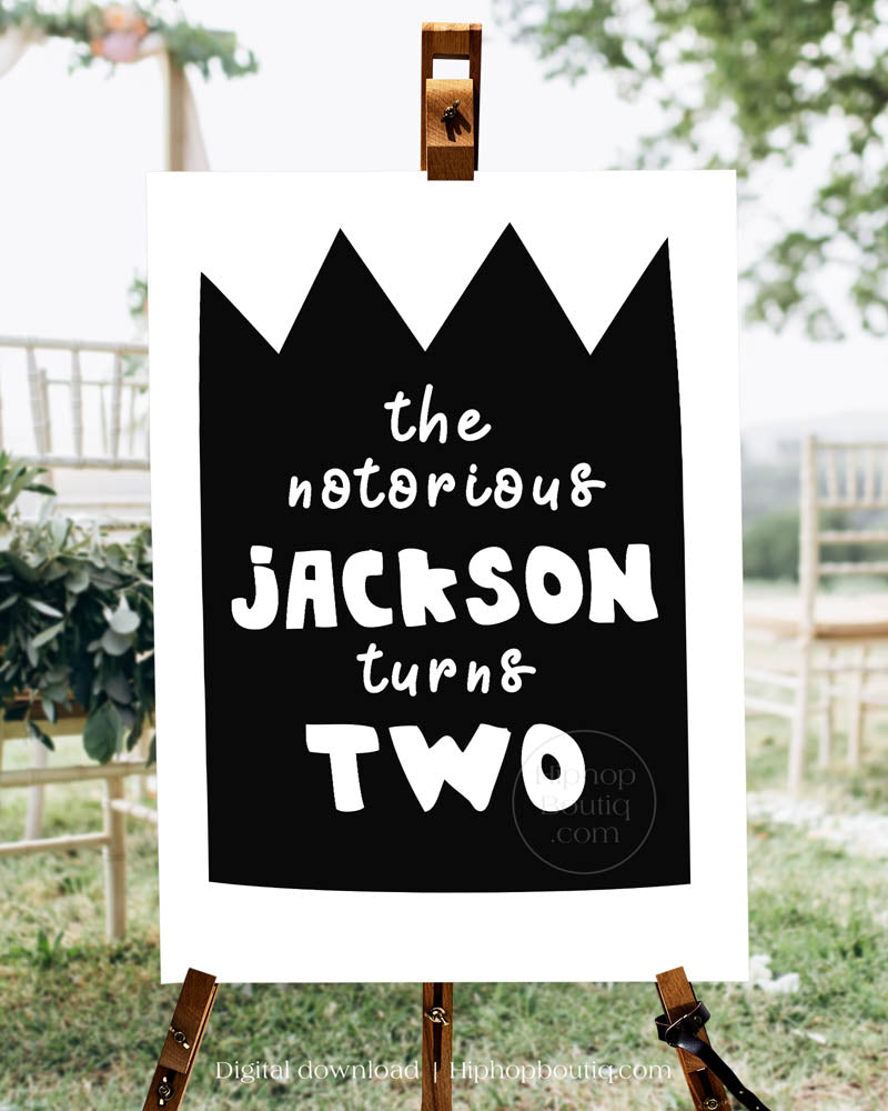 Two legit to quit birthday, 90 hip hop party decor