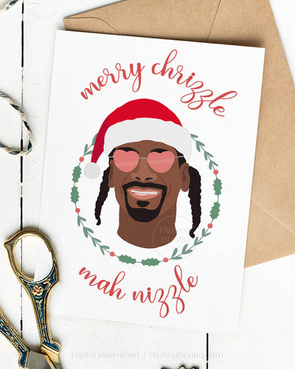 Merry Chrizzle Christmas Card