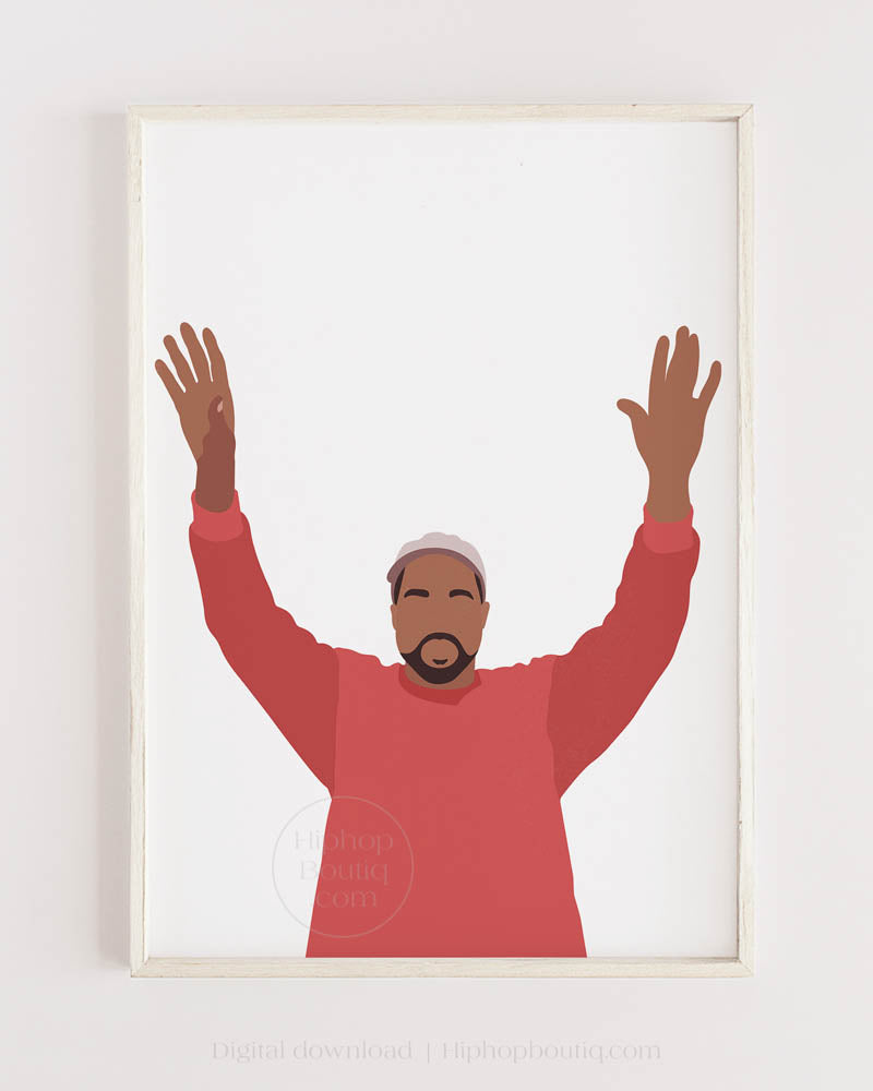 Rapper Poster Minimalist Wall Art – HiphopBoutiq