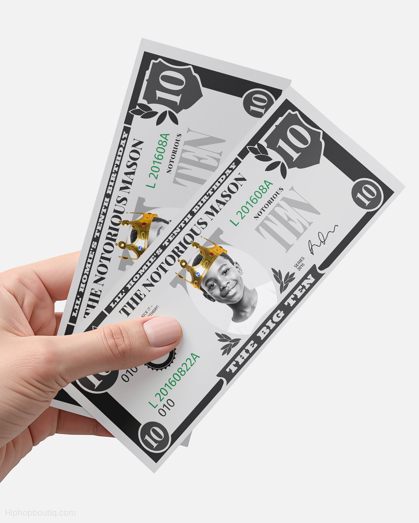 The Big Ten Birthday Dollar Bill - HiphopBoutiq