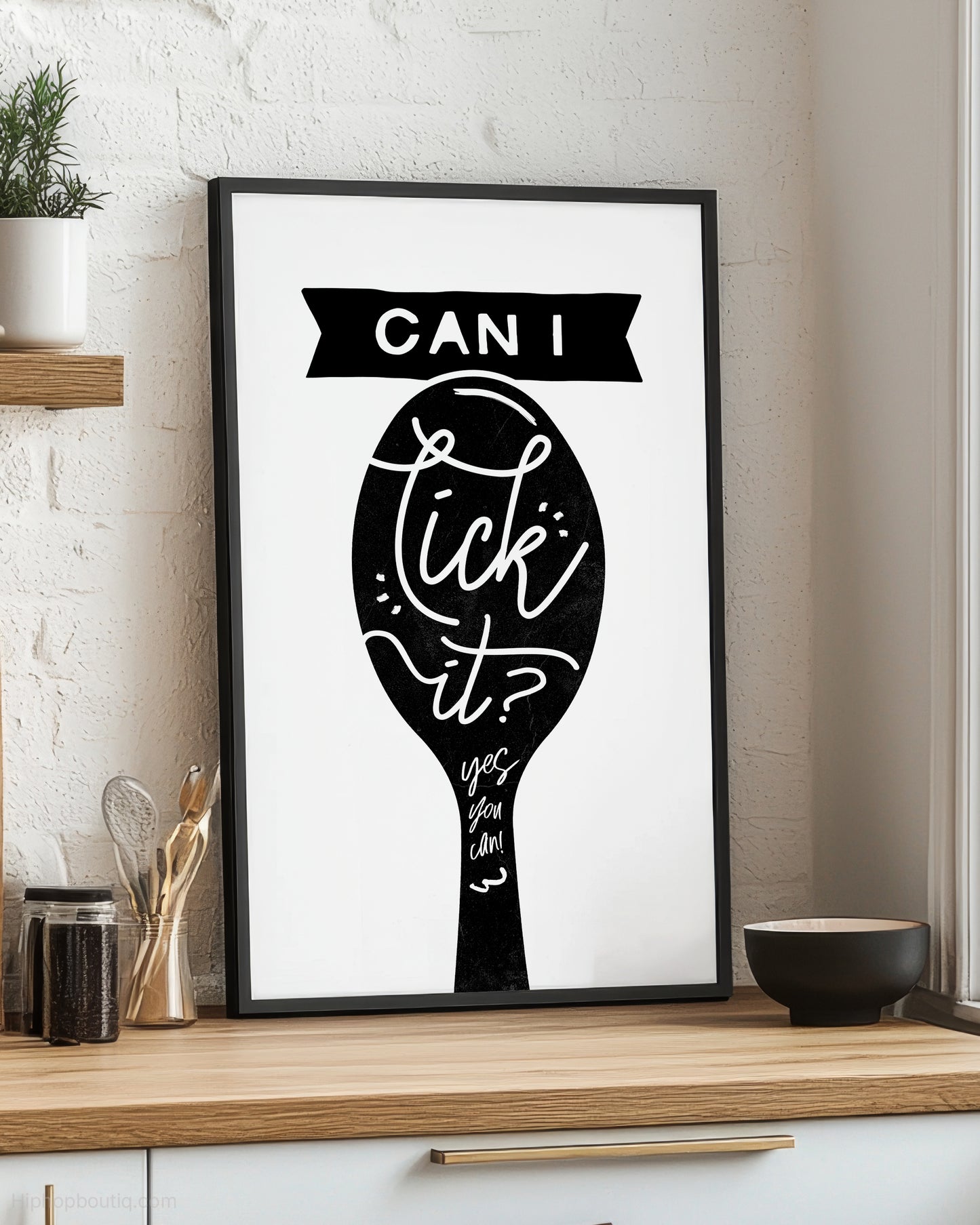 Can I Lick It Rap Kitchen Sign - HiphopBoutiq