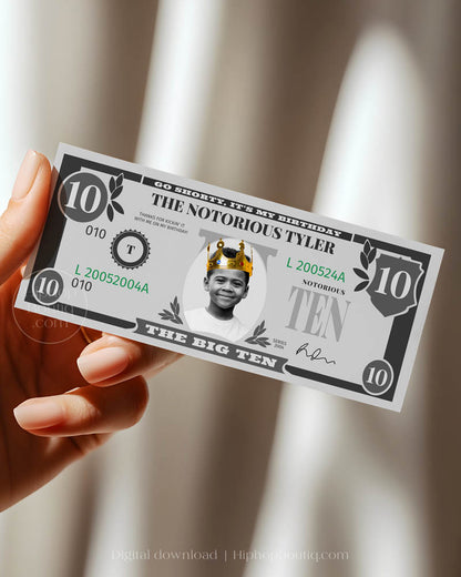 The Big Ten Birthday Dollar Bill