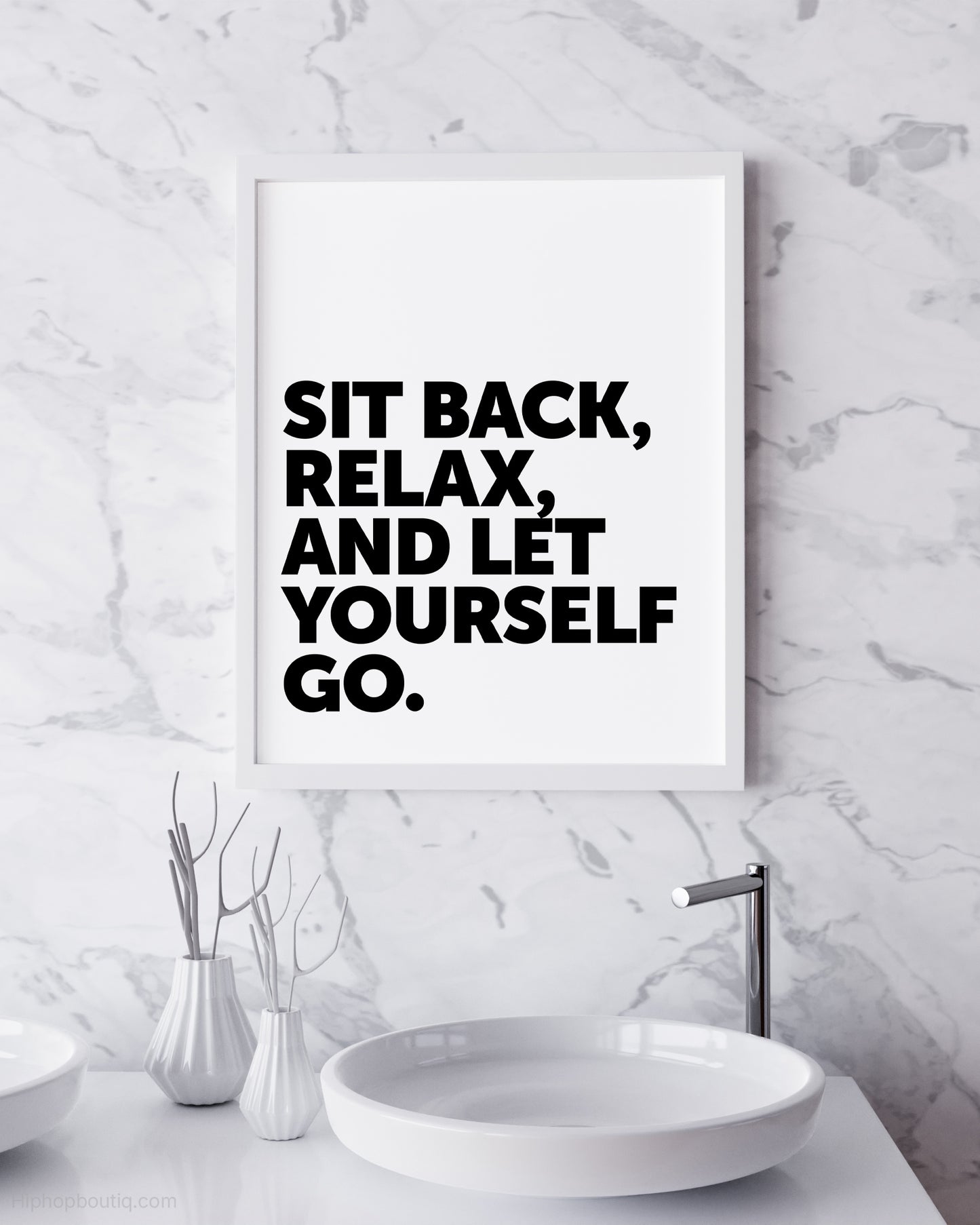 Sit Back Relax Hip Hop Wall Art