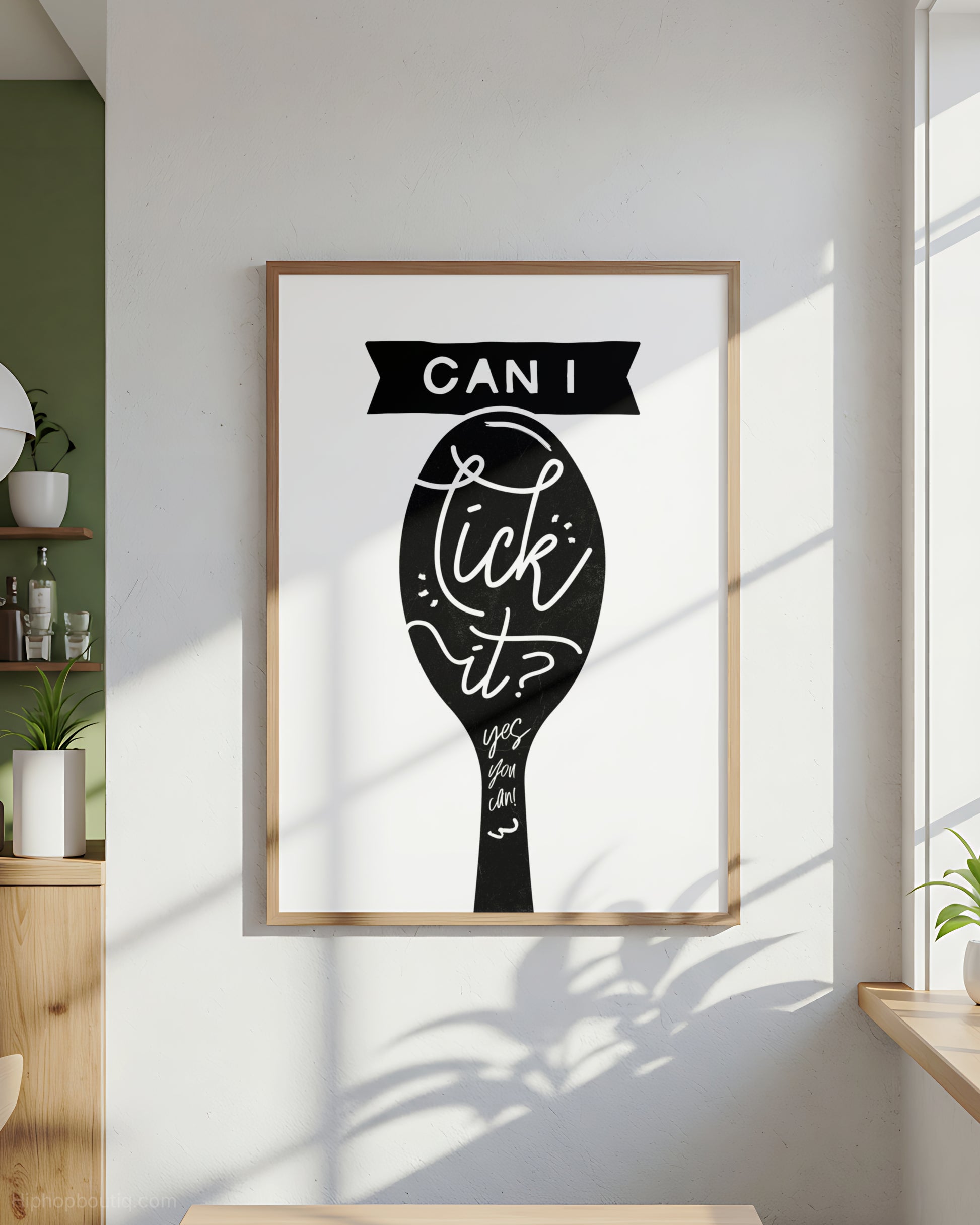 Can I Lick It Rap Kitchen Sign - HiphopBoutiq